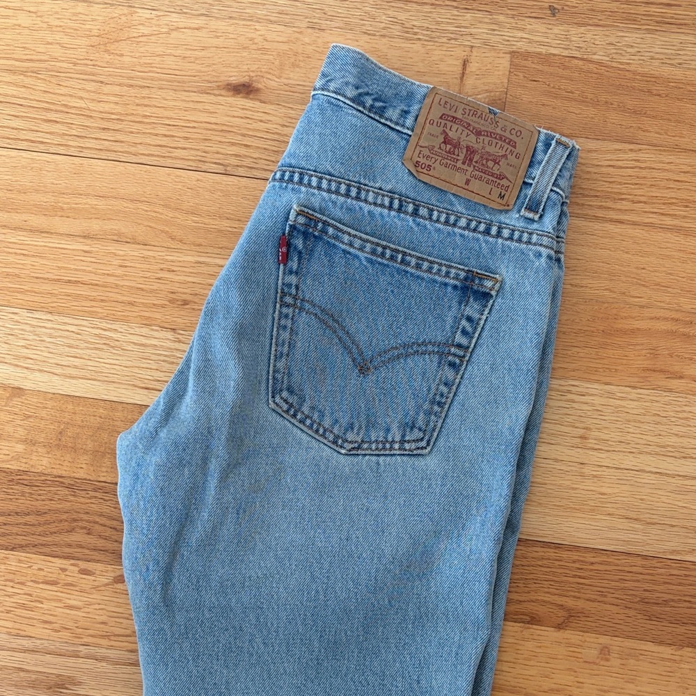 Levi's 505 women’s Light Blue Straight Jeans